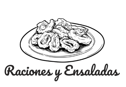 RACIONES Y ENSALADAS RACIONES Y ENSALADAS